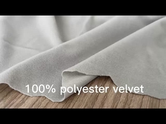 Ceny fabryczne Dostarczanie wysokiej jakości tkaniny aksamitnej Polyester Tkanina