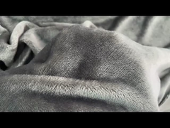 Producenci dostarczają podwójne flanelowe tkaniny ciepłe i grube odzież domowa jednoboczne flanelowe tkaniny bl